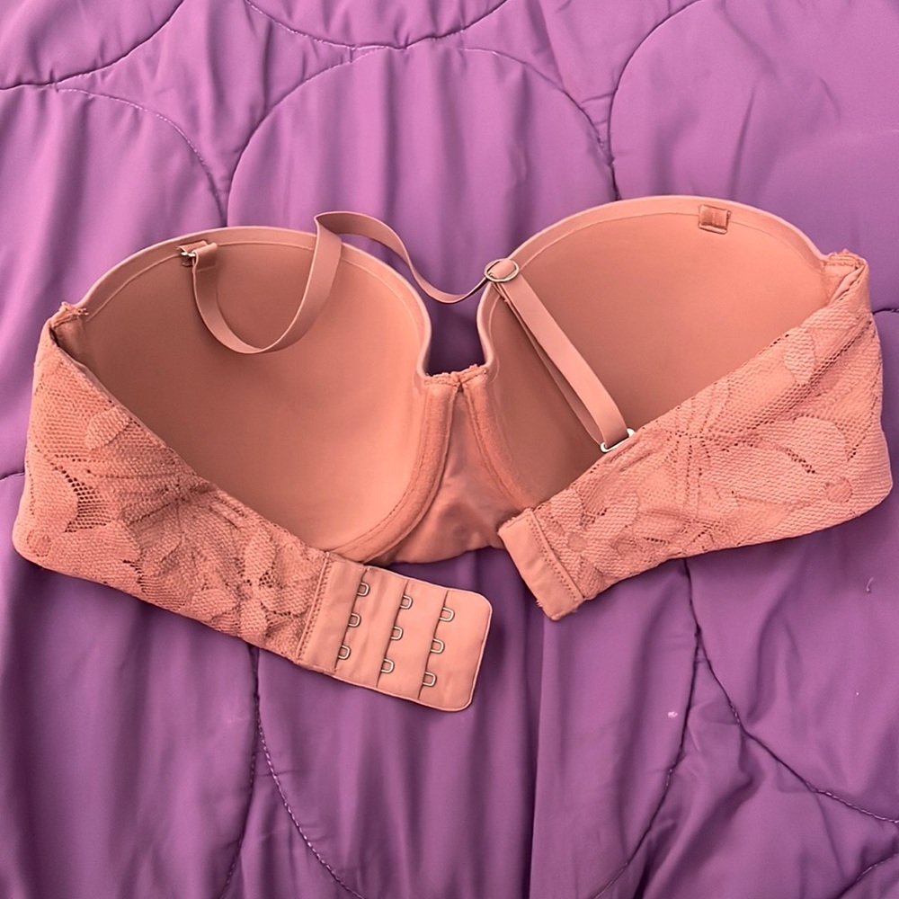 Pink tan strapless 32D Aerie bra